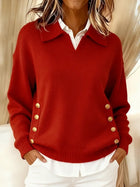 Vicenta | Jersey con Cuello Polo y Botones 3