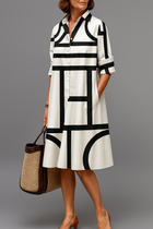 Ellie | Vestido midi cuidado y estiloso 1