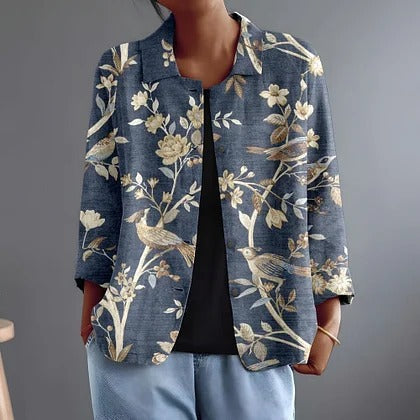 Nova | Chaqueta con Estampado Botánico