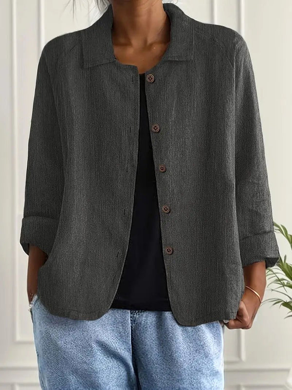 Telma | Camisa Oversize Relajada de Botones
