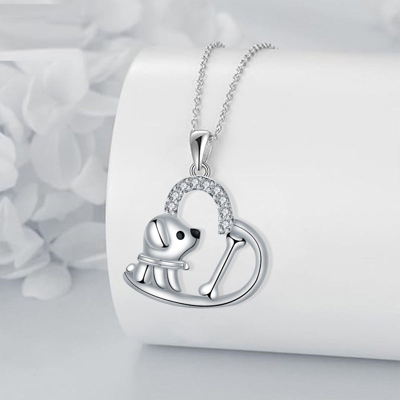 Collar para Perro con Colgante Corazón