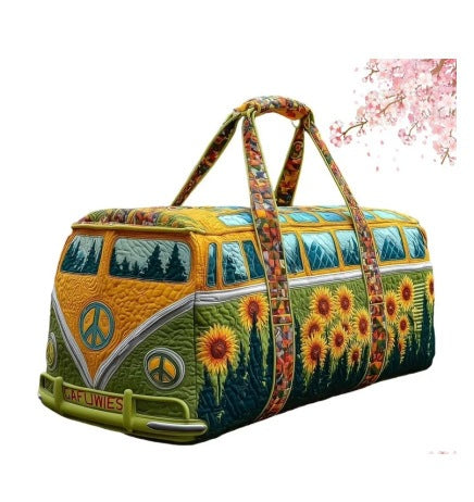 Bolso Dorado | Bolso de viaje acolchado