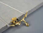 Collar Gouttes de Miel y Abeja 4
