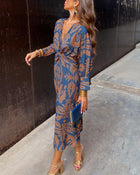 Isadora™ | Vestido Midi Estampado 3