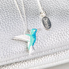 Collar Colibrí Émaillé en Plata de ley 4