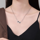 Collar Empreinte de Huella Infini con Zirconia 3