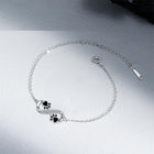 Pulsera Huella de Perro Infini con Zircons 2