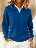 Vicenta | Jersey con Cuello Polo y Botones 4
