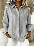 Claudia | Blusa Casual de Rayas 3
