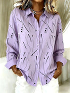 Daniela | Blusa Casual con Estampado Abstracto 1