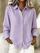 Claudia | Blusa Casual de Rayas 2