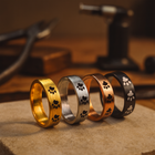 Anillo empreinte de Huella artisanale en Acero inoxidable 1