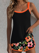 Gabriela - Tankini Elegante con Short Floral 1
