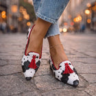 Dalia Mocasines con Borlas y Estampado Animal 3