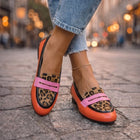 Rosalia Mocasines con Estampado Leopardo 1