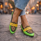 Rosalia Mocasines con Estampado Leopardo 2