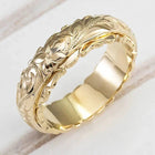Antonia - Anillo Dorado “Flor Antigua” 1
