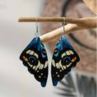 Aretes vintage ailes de Mariposa Exóticos 1