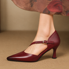 Maribel | Zapatos Planos Mary Jane con Hebilla 4