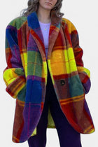 Ramona | Abrigo Oversize a Cuadros Llamativo 2