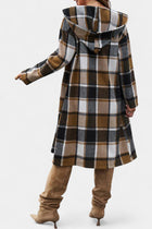 Odile | Chaqueta con Capucha a Cuadros 2