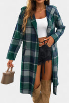 Odile | Chaqueta con Capucha a Cuadros 3