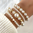 Amelia - Set de Pulseras Atemporales de Perlas 1
