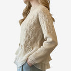 Consuelo | Jersey Floral con Volante 3