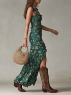 Zara | Vestido Maxi Retro Boho 2