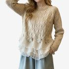 Consuelo | Jersey Floral con Volante 1