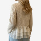 Consuelo | Jersey Floral con Volante 2