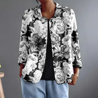 Paulina | Chaqueta Abierta con Estampado Floral 1