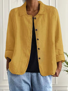 Mariana | Camisa Chaqueta Relajada con Botones 1