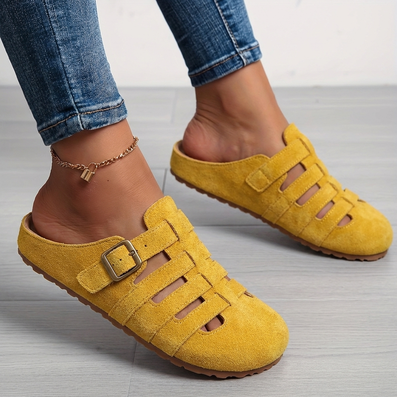 Claire | Sandalias tipo mule cómodas y sin cierres