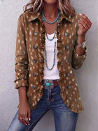Nicolasa | Chaqueta Estampado Animal con Volantes 1