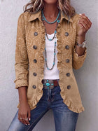 Covadonga | Chaqueta Estampado Relieve con Volantes 1