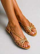 Sandalias doradas 2