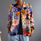 Helena | Chaqueta Abierta con Estampado Floral 1