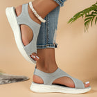 Sandalias planas y transpirables con puntera abierta para mujer, ideales para el verano 5