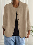 Ximena | Chaqueta Relajada de Botones 1