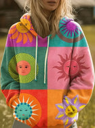 Constance | Sunburst Print Hoodie 1