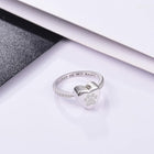 Anillo Urna Huella y Corazón - Bijou Funéraire para mascota 5