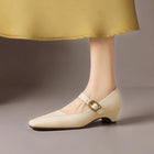 Alejandra | Zapatos de Tacón Mary Jane con Hebilla 3