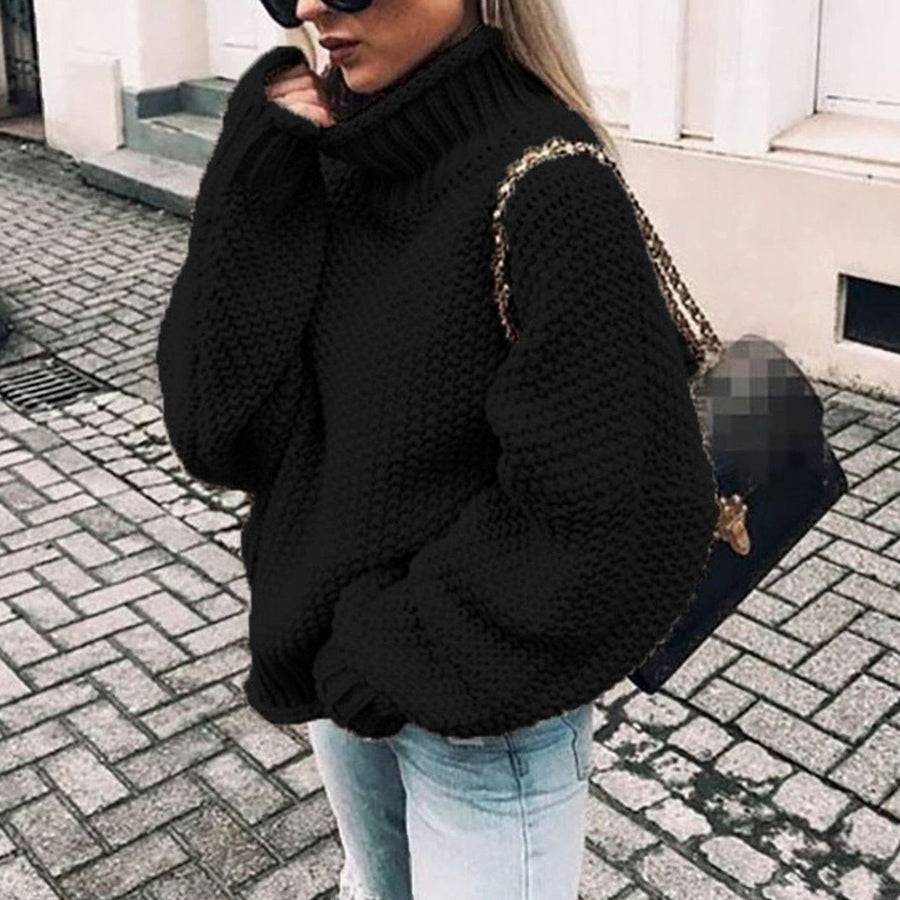 Amparo | Jersey Cuello Alto Oversize